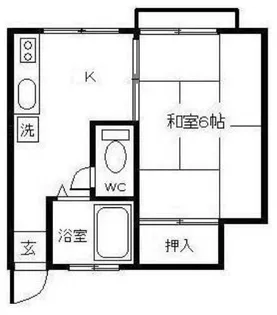コーポ池田【2階】の間取り