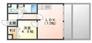 イーズマンションII【2階】の間取り