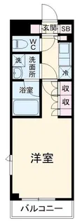 ルーブル武蔵新城参番館【3階】の間取り