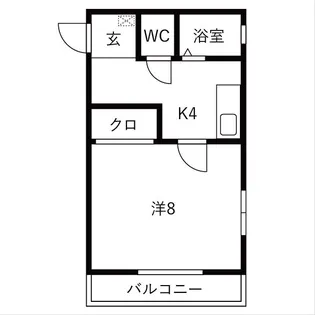 ドエルKM【3階】の間取り