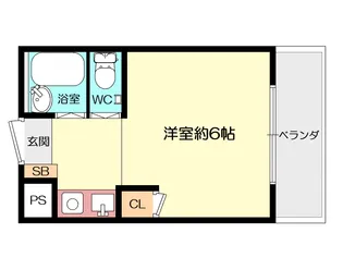 有馬パレス西中島【3階】の間取り
