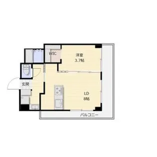 Mt.crown名駅南【7階】の間取り