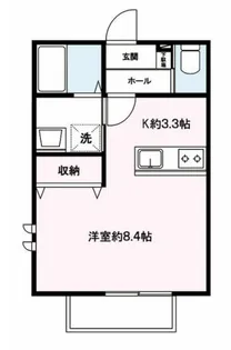 ハイブリッジ【2階】の間取り