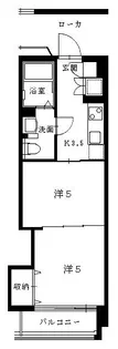 ヴィラマール新寺【3階】の間取り