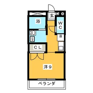 キャンパスサイド【1階】の間取り