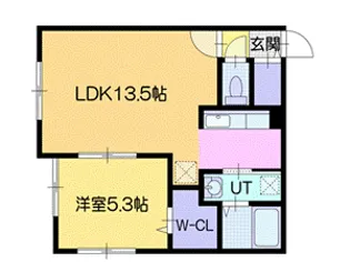 ヴェルジェ【2階】の間取り