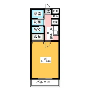 ロックエステート(Rock-Estate)【1階】の間取り