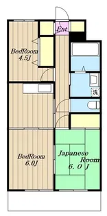 リザイドアキモト【0】【1階】の間取り