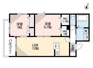 Maison de MORI【3階】の間取り