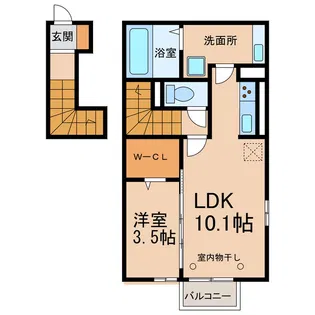 De Manoir【2階】の間取り