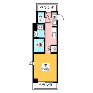 アビタシオンリヴィエール【3階】の間取り