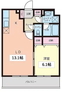 アマビリス【1階】の間取り