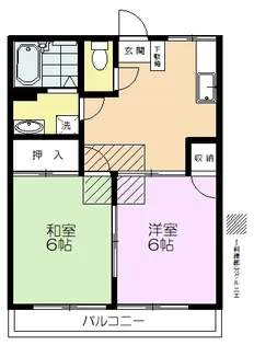 モリヤハイツ【2階】の間取り