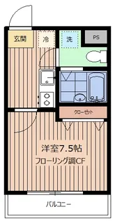 メゾンイトウ【3階】の間取り