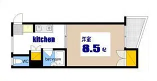メゾンソレイユ【2階】の間取り