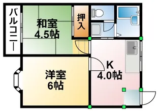 千葉県茂原市本納【アパート】の間取り
