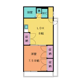 メゾン諸ノ木【3階】の間取り