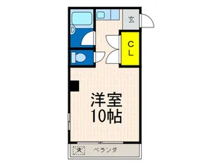 パインハイム春日野道【2階】の間取り