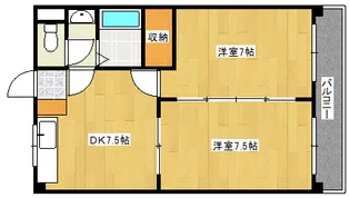 リマーカーブル己斐【1階】の間取り
