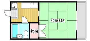 アオイパレス【2階】の間取り