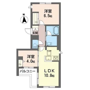 グリーンモート【1階】の間取り