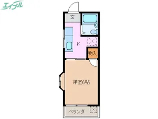 ヒルズ生桑町【1階】の間取り
