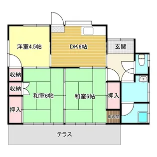 熊本県八代市奈良木町【一戸建】の間取り