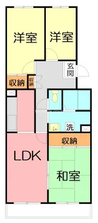 神奈川県小田原市中町2【マンション】の間取り