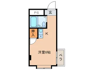アストル【5階】の間取り