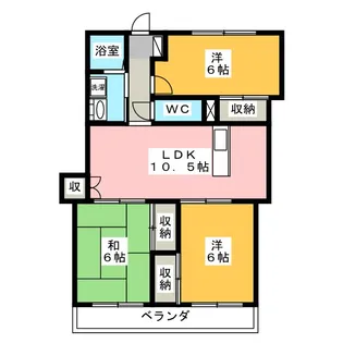 アーバン・T【2階】の間取り