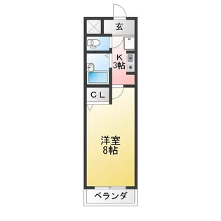第3鈴木ビル【4階】の間取り
