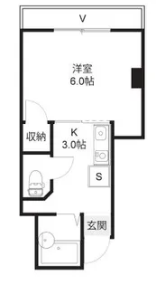 ミューク小立野【3階】の間取り