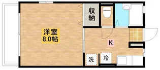 ハーモネートアークハイム【2階】の間取り
