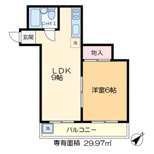 パークアベニュー小林【3階】の間取り