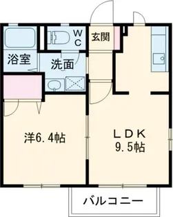 アマンジオ【2階】の間取り