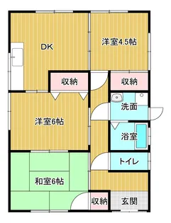 愛媛県新居浜市船木【一戸建】の間取り