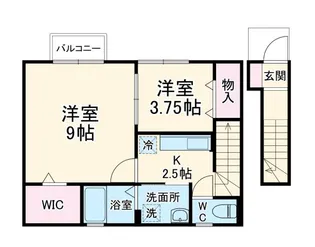 スマートFII【2階】の間取り