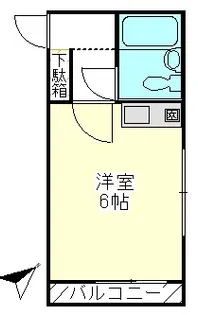 クリオ西八王子壱番館【3階】の間取り