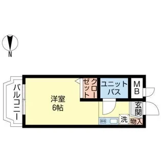 大阪府箕面市西小路5【マンション】の間取り