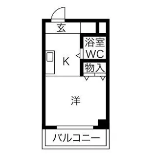 メゾンドエトワール【5階】の間取り