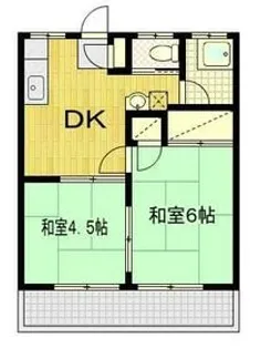 ベルメゾン若狭第二【1階】の間取り