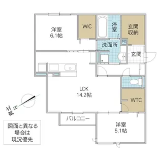D’s LIEN C C号地【2階】の間取り
