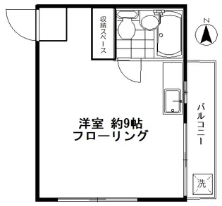 新堀ビル【3階】の間取り