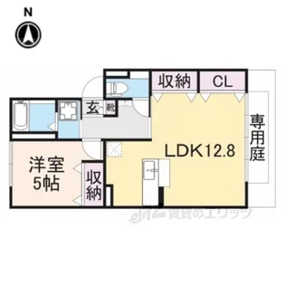メゾンふじ2【1階】の間取り