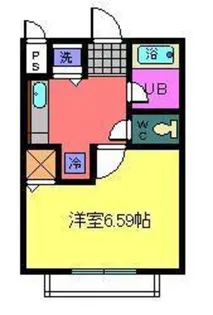 フジパレス南田出井【2階】の間取り