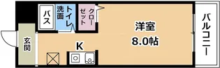 インペリアル瀬田【2階】の間取り