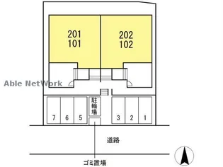 ベルネージュIII【1階】の外観
