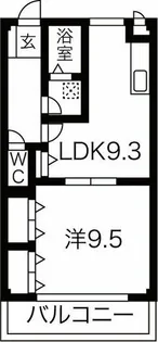 ヴィレッティーナ岐阜茜部【2階】の間取り