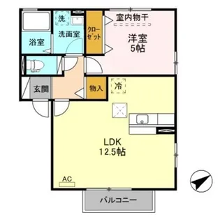 グラン・ソレーユ A【1階】の間取り