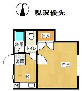 ダイヤ25東原 B【2階】の間取り
